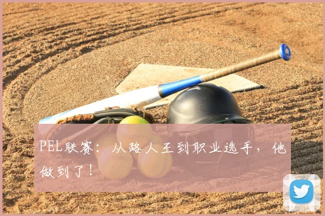 PEL联赛：从路人王到职业选手，他做到了！